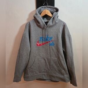 Nike SB Gray Mens Hoodie Size XXL‎